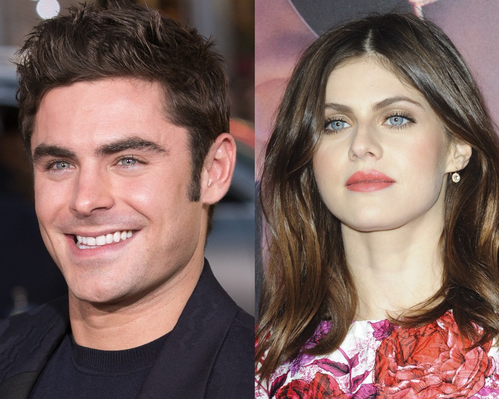 Mira A Zac Efron Y Alexandra Daddario Besándose Apasionadamente Bajo El