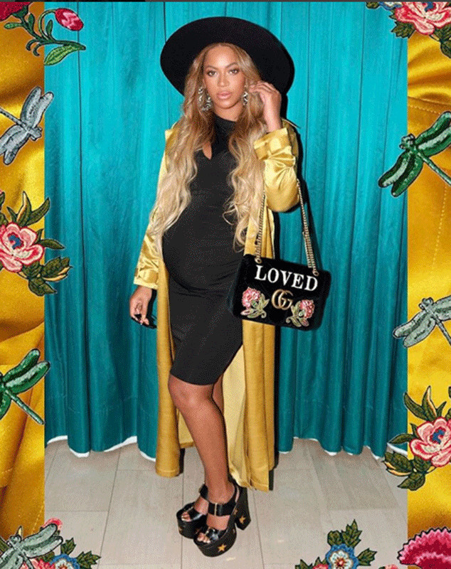 She Will Be Loved From Beyonces Pregnancy Fashion With Twins E News