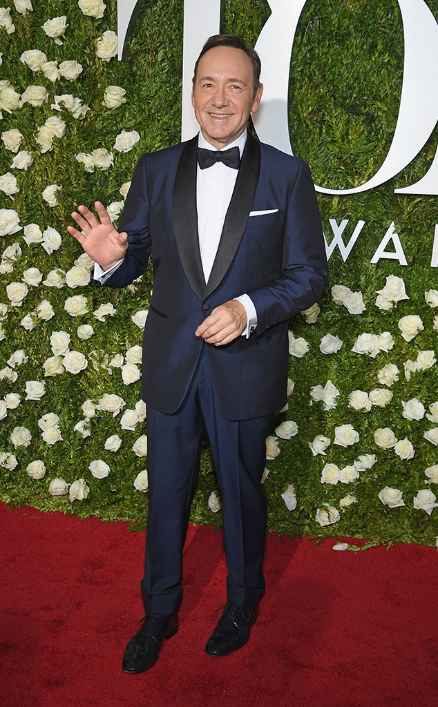 Kevin Spacey, 2017 Tony Awards, Arrivals