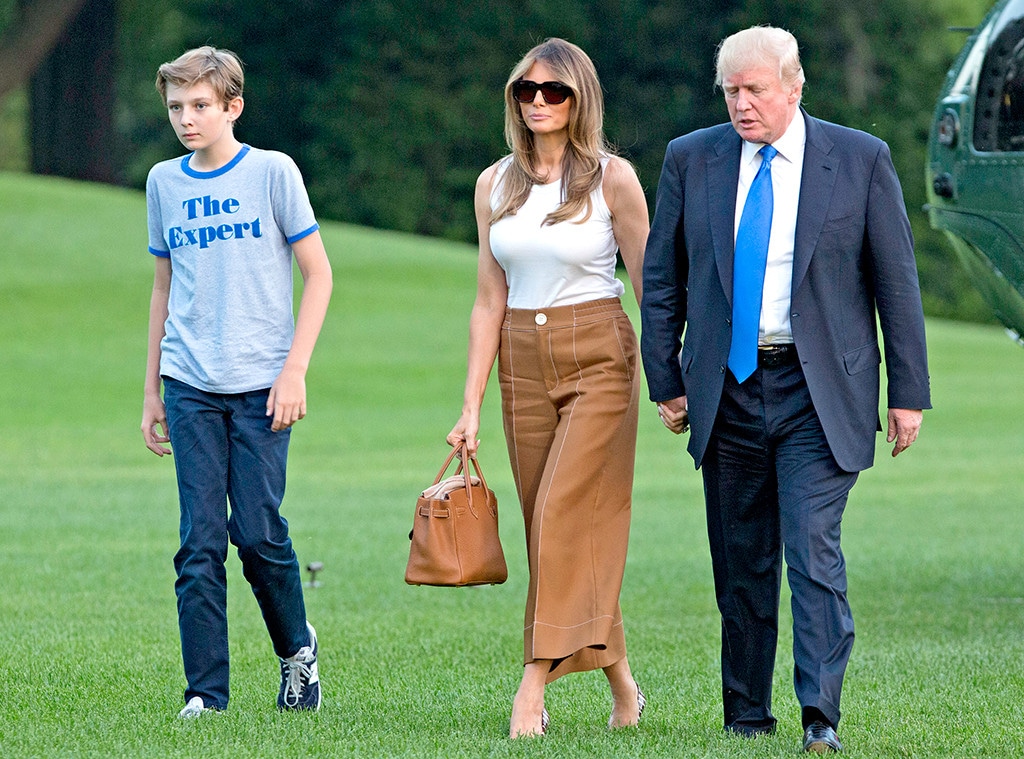 Donald Trump, Melania Trump, Barron Trump