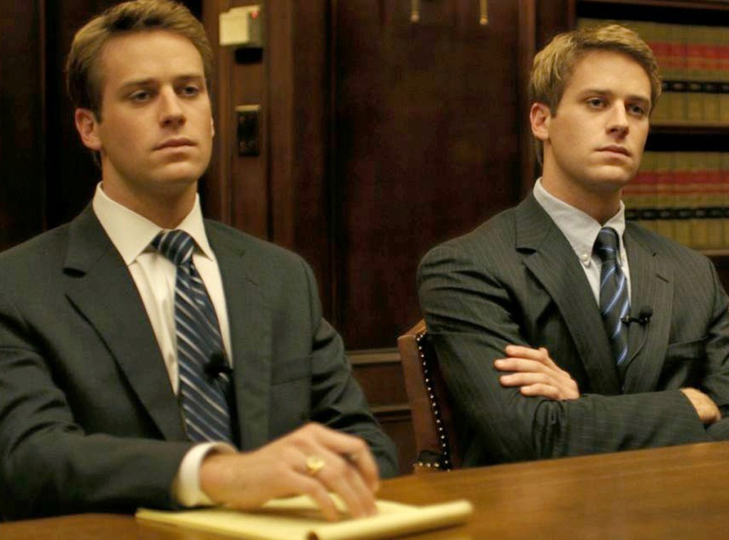 Armie Hammer, The Social Network, Twins