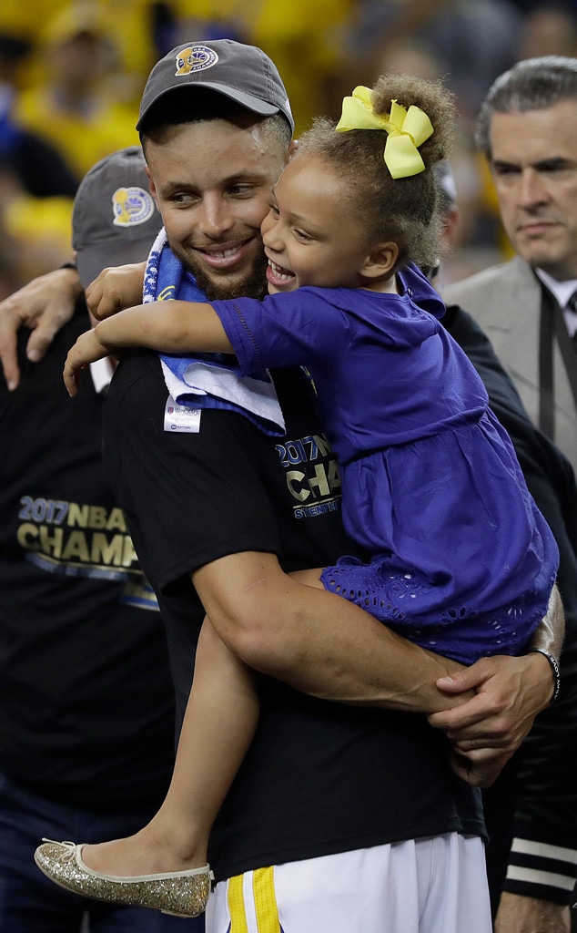 Stephen Curry, Riley Curry