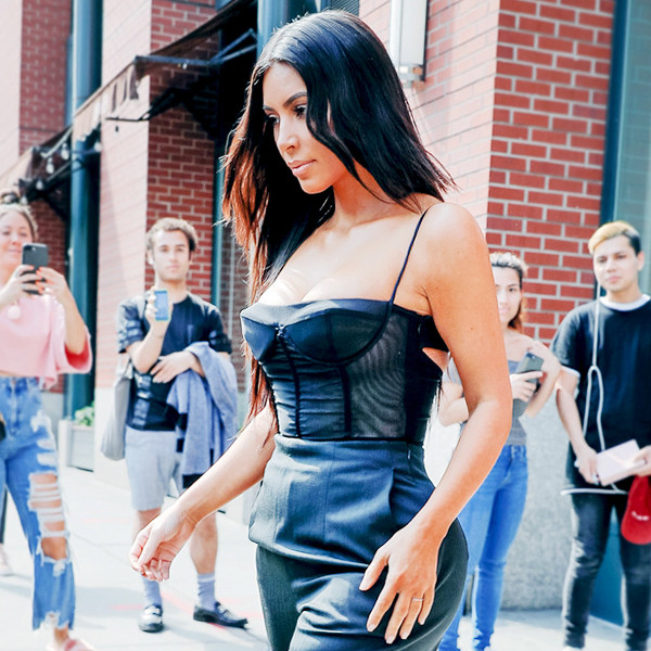 Kim Kardashian's Corset Is Fire
