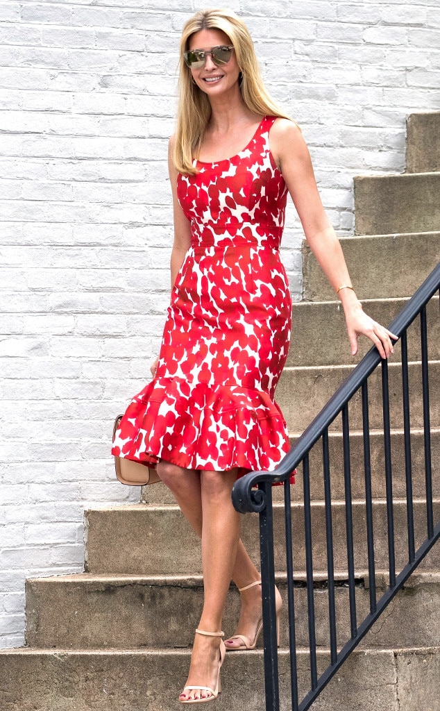 Fabulous in Floral from Ivanka Trump's Best Looks | E! News