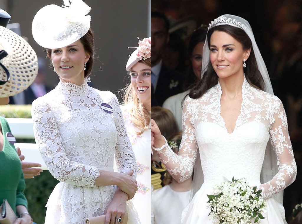 Kate Middleton Gives Us Wedding Flashbacks With Her Royal Ascot Look ...