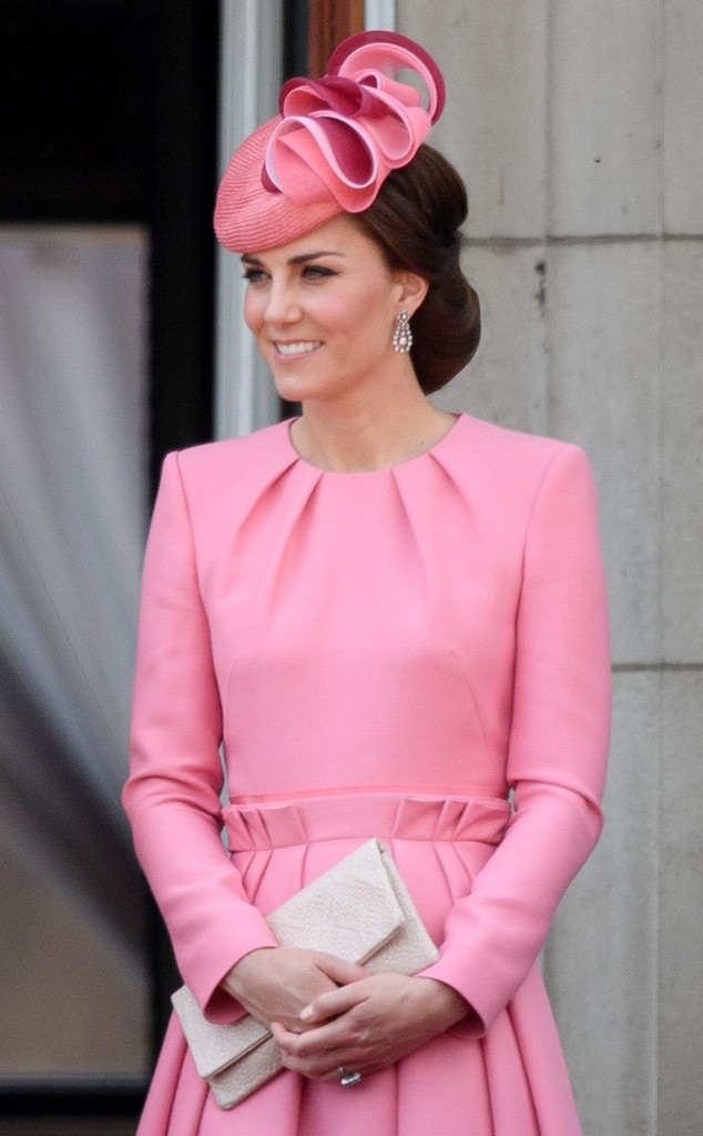 kate middleton pink blouse