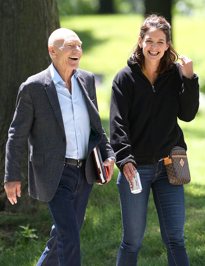 Katie Holmes & Patrick Stewart from The Big Picture: Today's Hot Photos