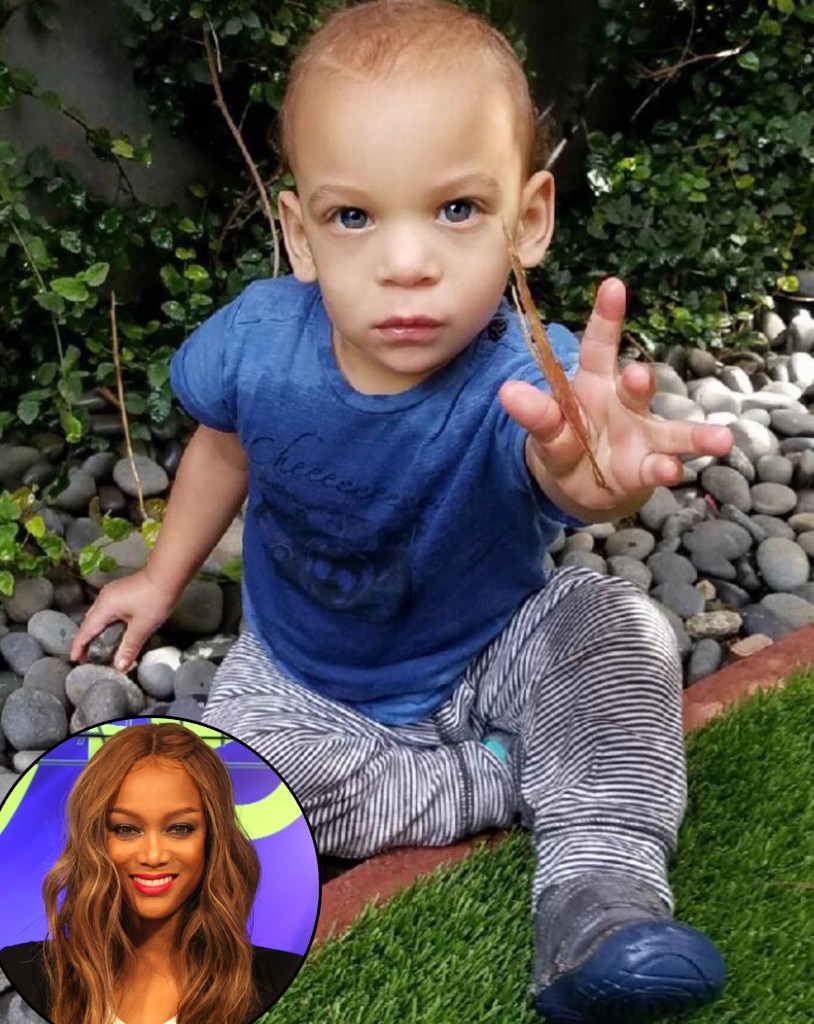 Tyra banks best sale as a baby