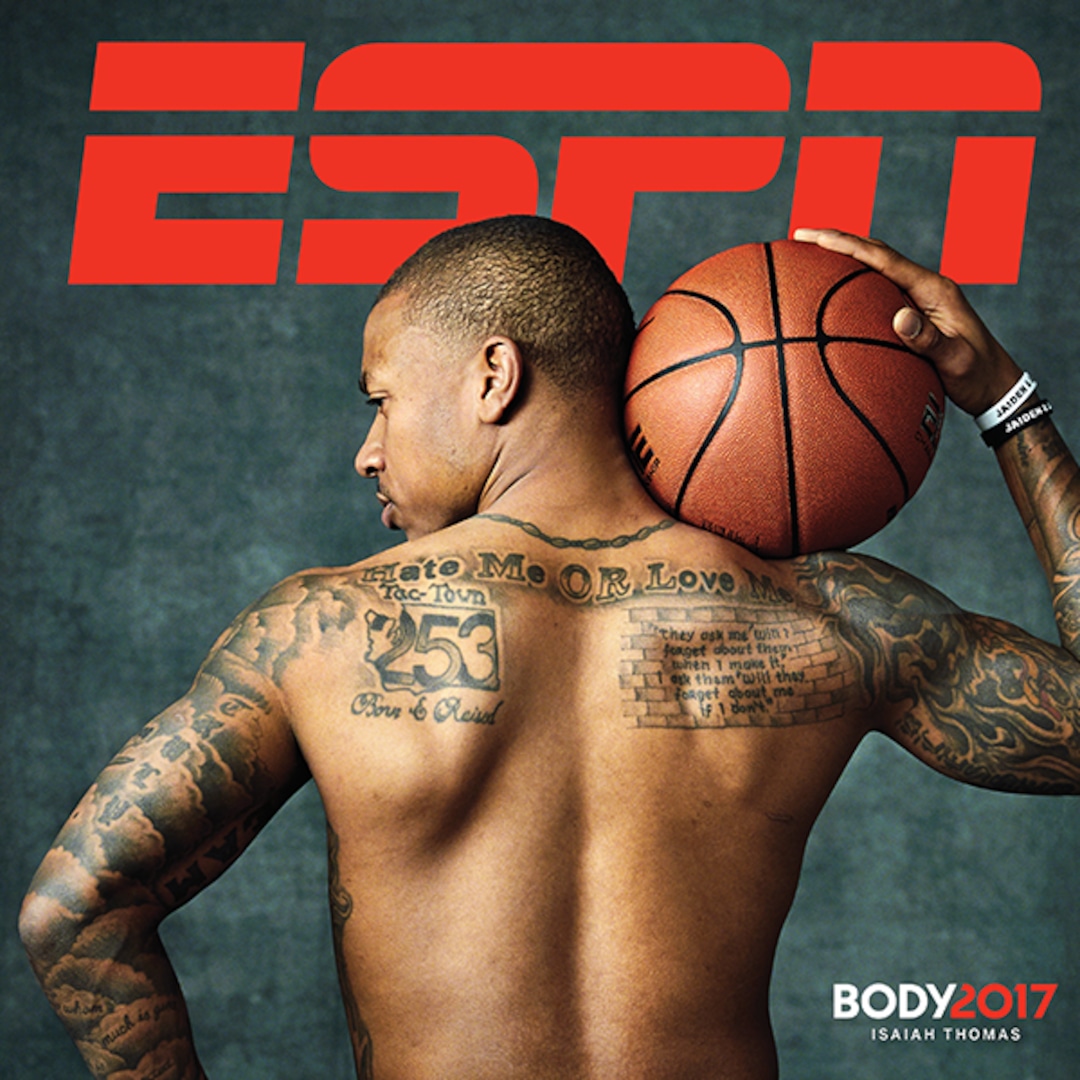 Isaiah Thomas Bares His Booty for ESPN The Magazine's Annual BODY Issu...