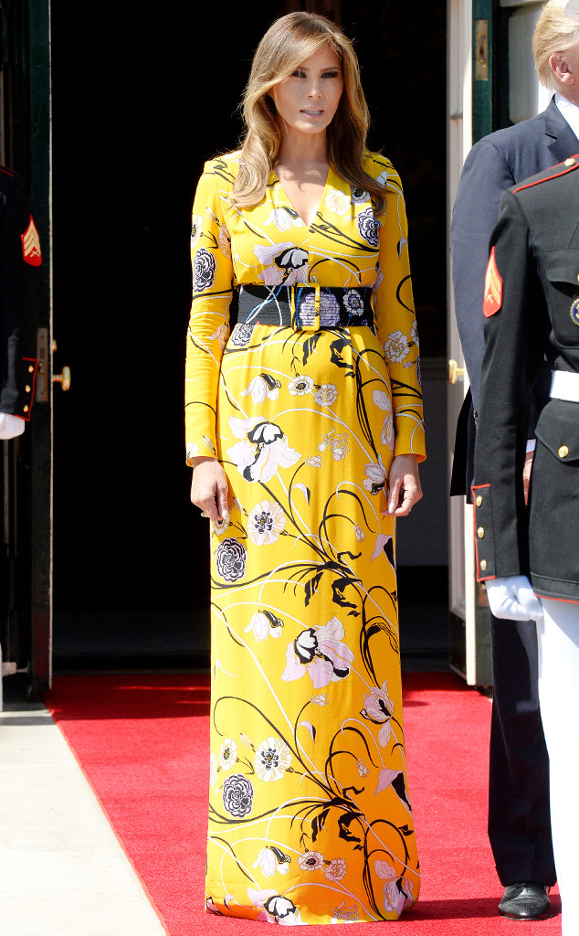 And It Was All Yellow from Melania Trump's Best Looks | E! News