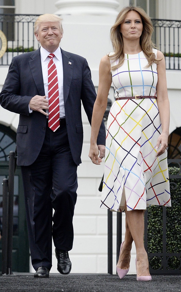 Melania Trump, Donald Trump, Congressional Picnic