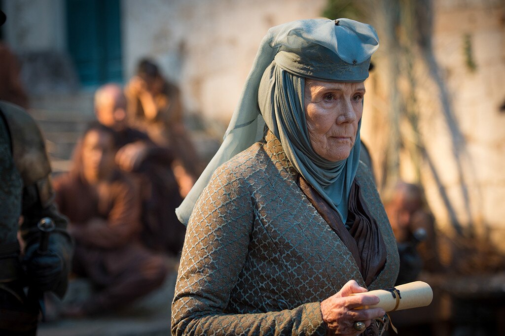 Lady Olenna Diana Rigg From Game Of Thrones Catch Up E News
