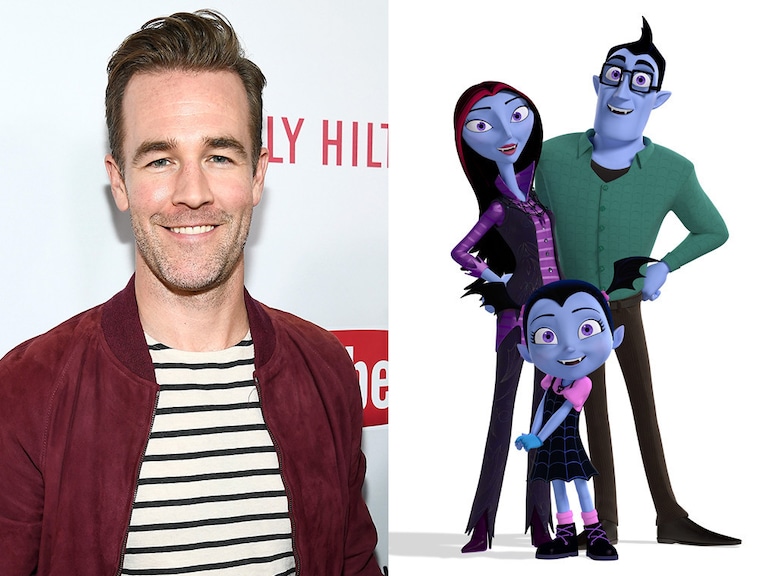 Celeb Voices In Kid Shows, James Van Der Beek, Vampirina