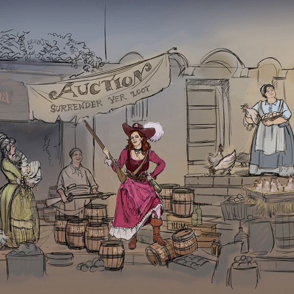 Disney's Pirates of the Caribbean Ride Is Finally Getting Rid of That  Wench Auction