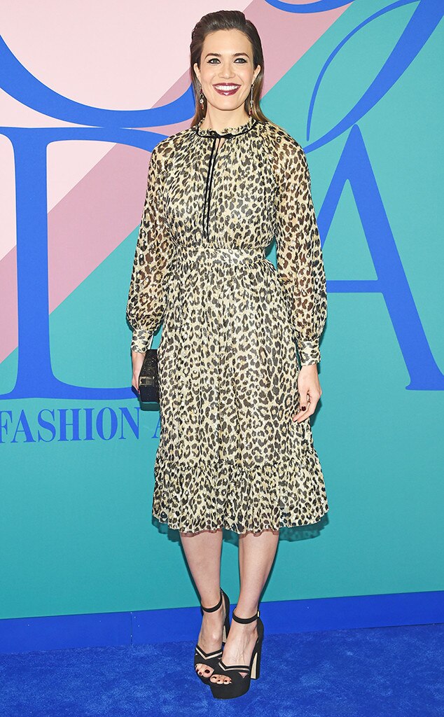 Mandy Moore from CFDA Fashion Awards 2017: Red Carpet Arrivals | E! News