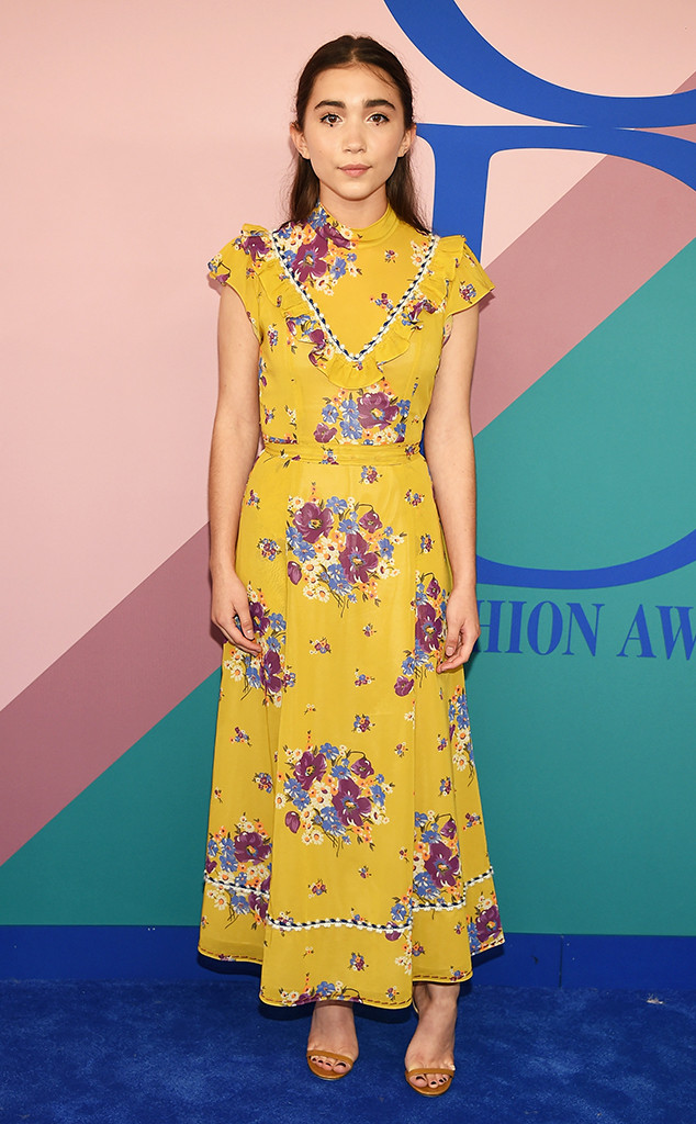 Rowan Blanchard from CFDA Fashion Awards 2017: Red Carpet Arrivals | E
