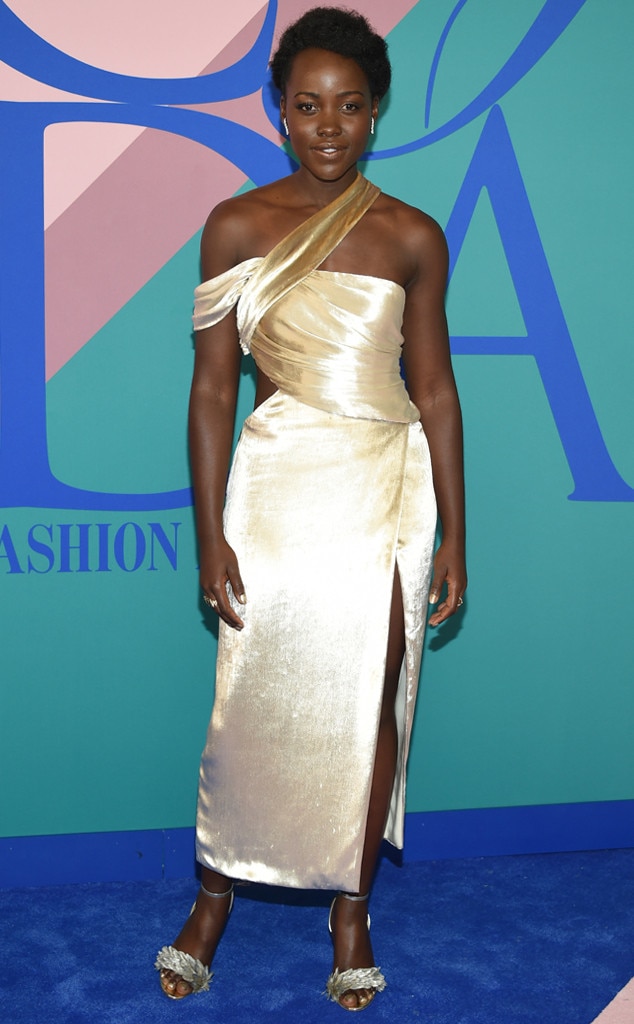 Lupita Nyong'o from CFDA Fashion Awards 2017: Red Carpet Arrivals | E! News