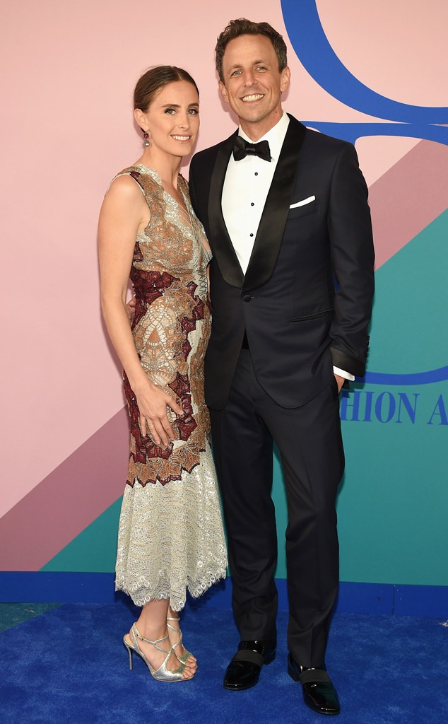 Seth Meyers And Wife Alexi Ashe Expecting Baby No 2 E News - 