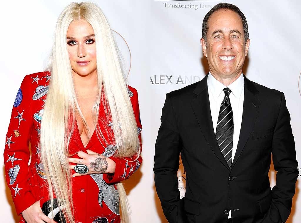 Kesha Recalls Being ''Hug-Denied'' by Jerry Seinfeld