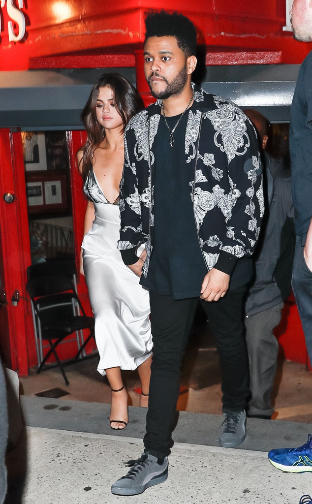 Selena Gomez Sizzles In Satin And Lace For Date Night With The Weeknd E News