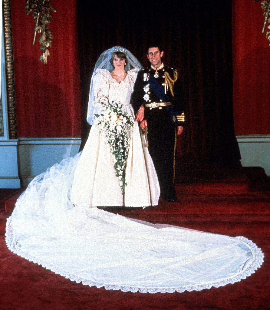 Image result for princess diana wedding veil