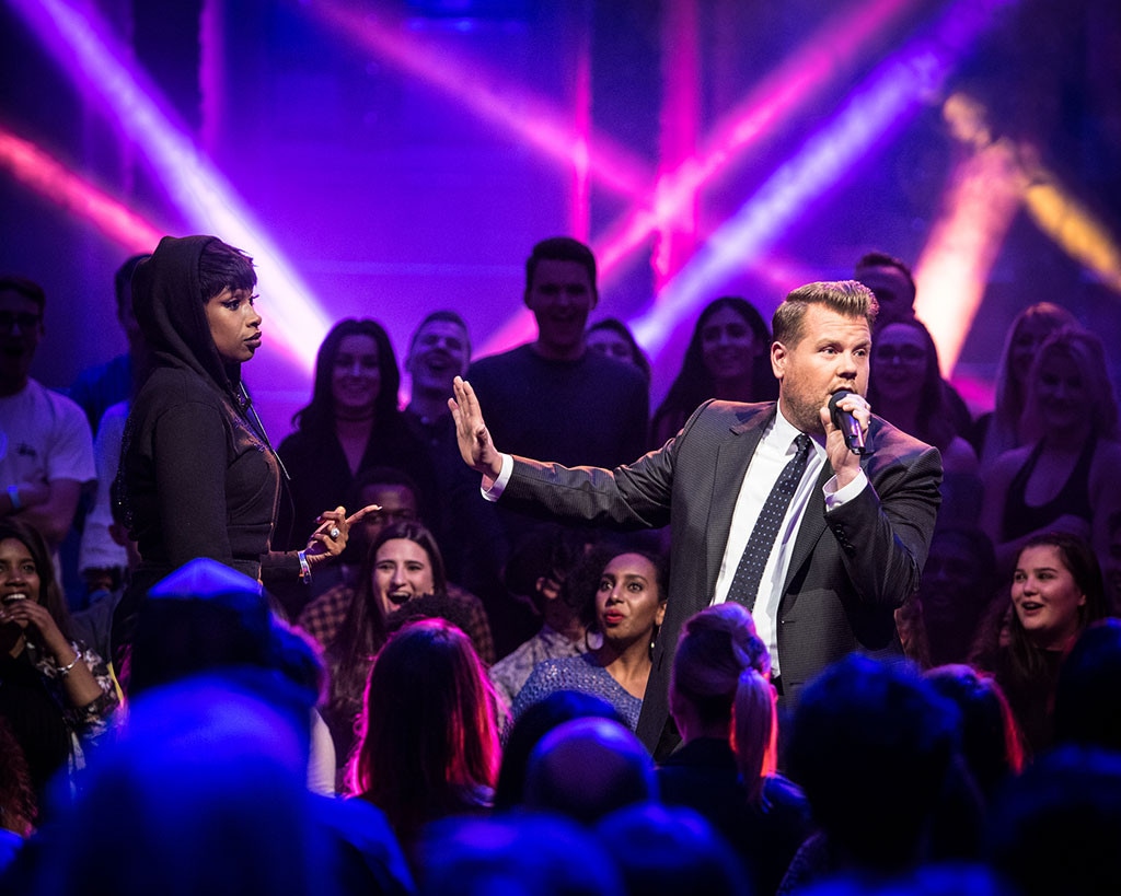 Jennifer Hudson, James Corden, The Late Late Show, Drop the Mic