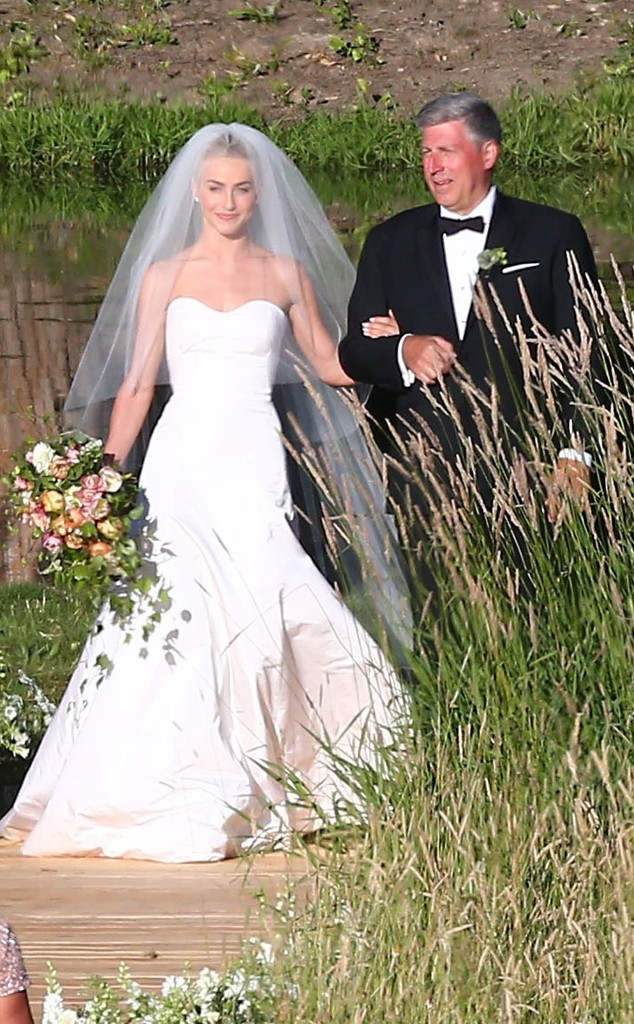 Here Comes the Bride! from A Walk Through Julianne Hough and Brooks ...