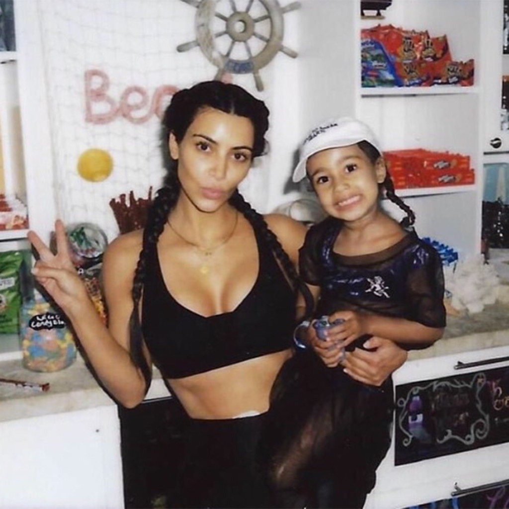 Kim Kardashian, North West, Instagram