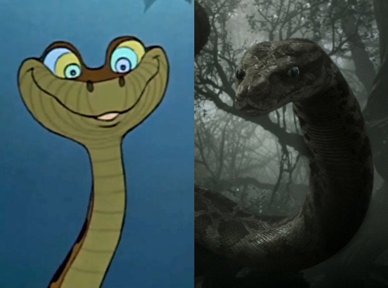The Jungle Book, Animated Disney vs. Live Action Disney