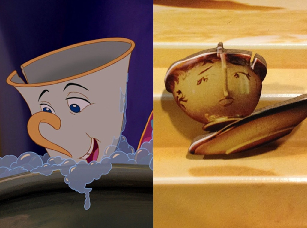 beauty and the beast chip toy
