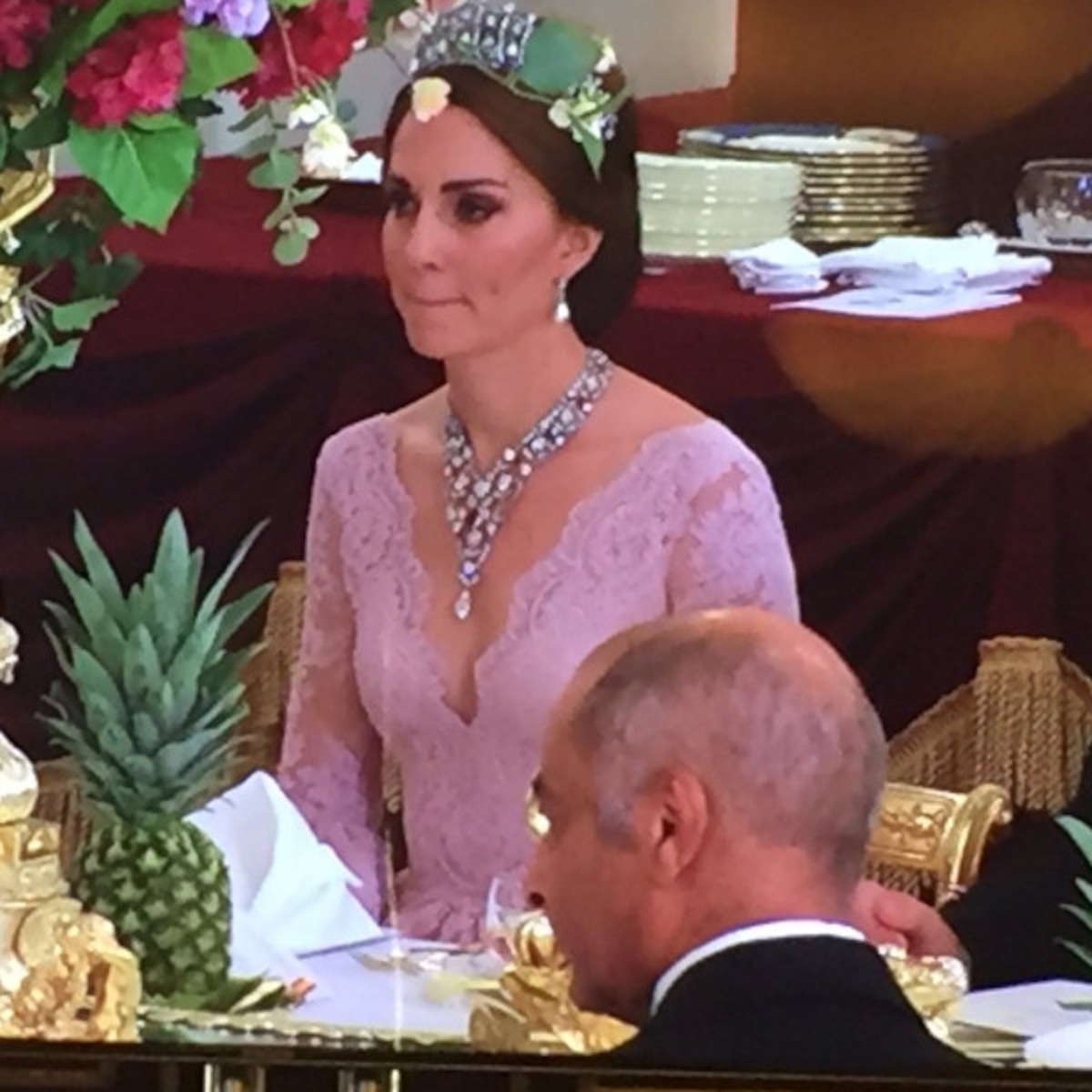 Kate Middleton Channels Princess Diana Again at State Banquet