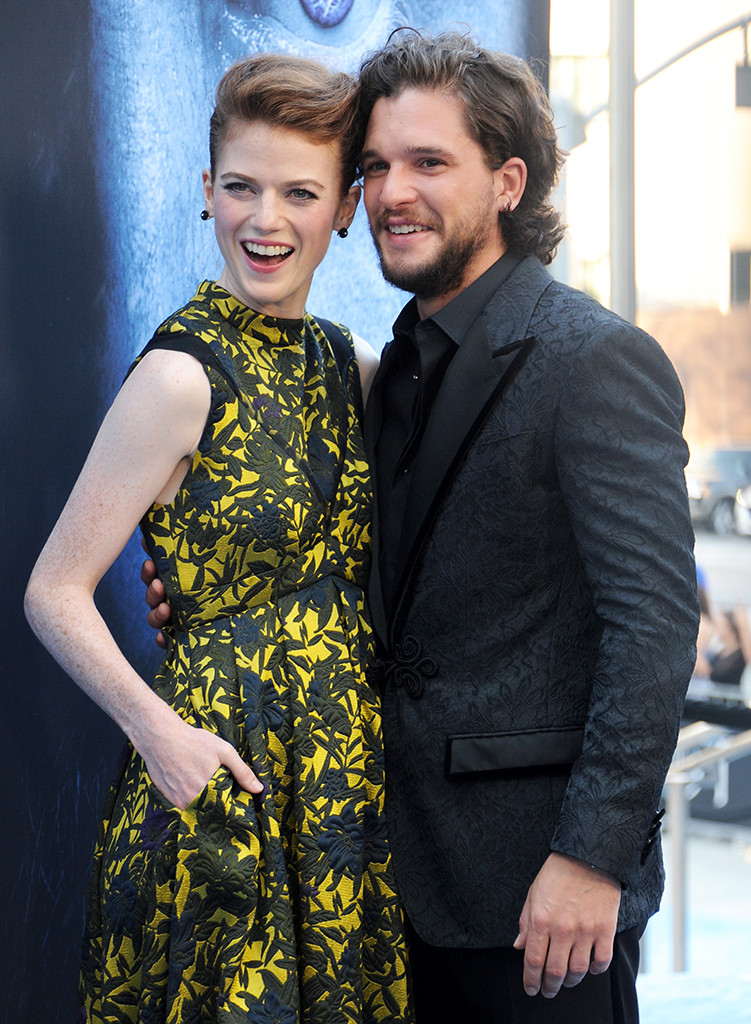 Game of Thrones Co-Stars Kit Harington and Rose Leslie Are Engaged | E ...