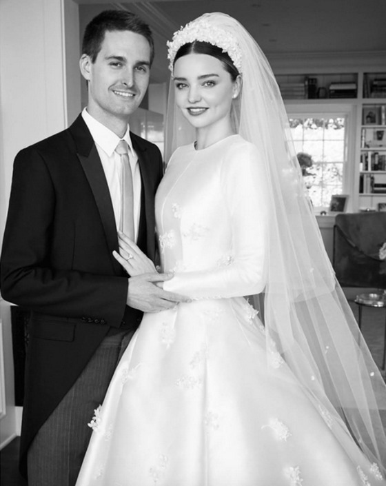 Miranda Kerr, Evan Spiegel