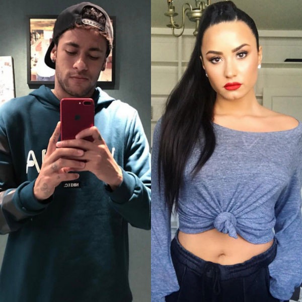Neymar, Demi Lovato, Instagram