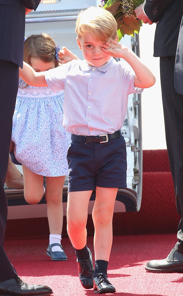 All the Signs Prince George Is Taking This King Business Seriously