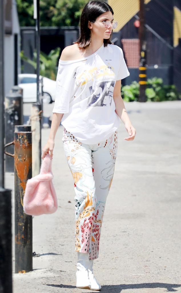 Perfect Prints From Kendall Jenner S Street Style E News