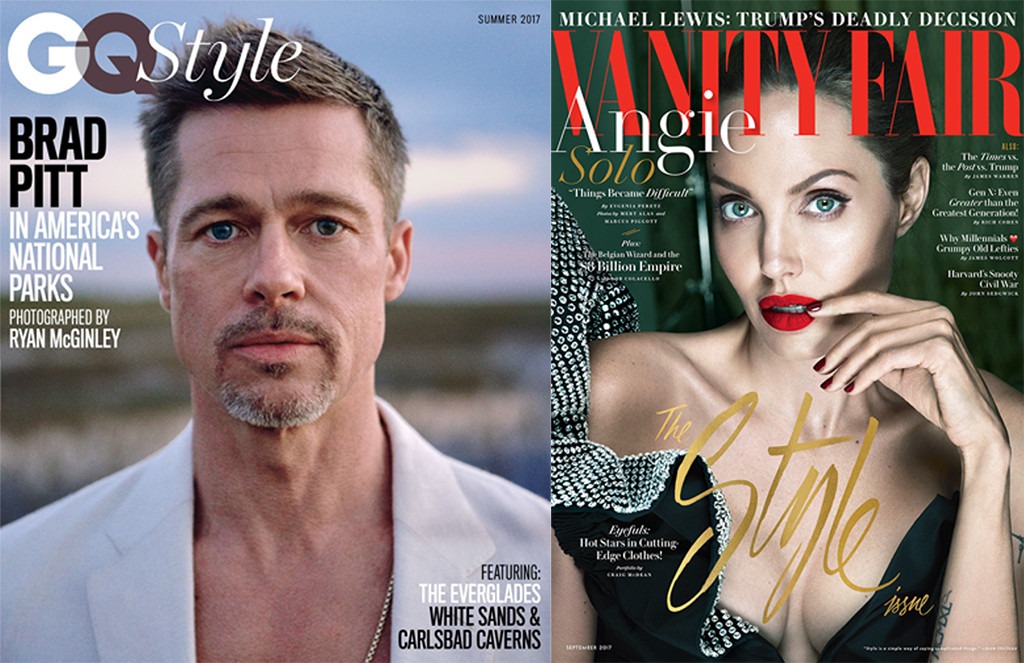 La Diferencia Entre Las Entrevistas De Brad Pitt Y Angelina Jolie Luego