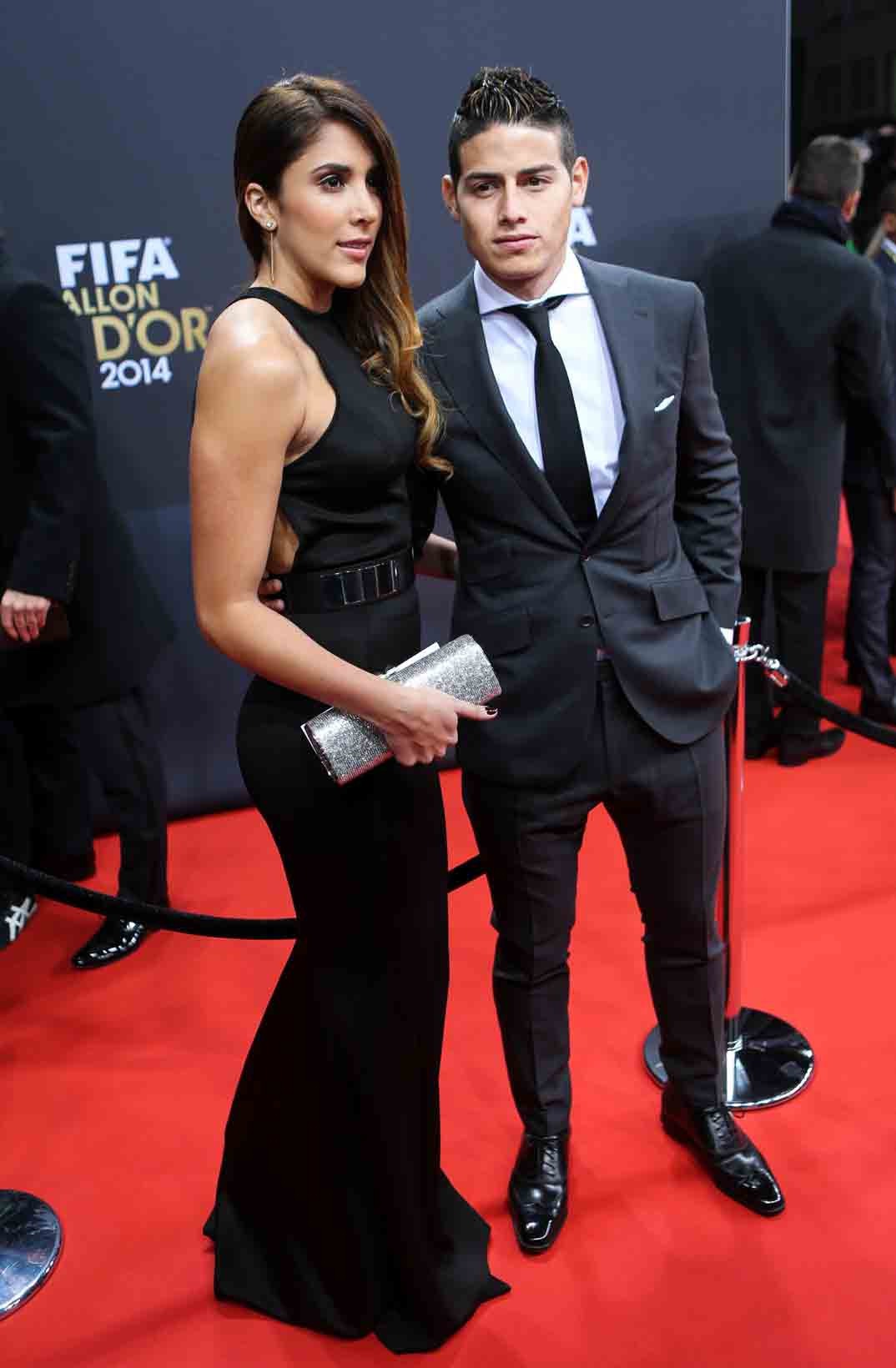 James Rodriguez, Daniela ospina