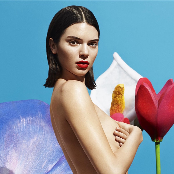 Kendall Jenner, Thong, Topless, La Perla, Ad, Campaign