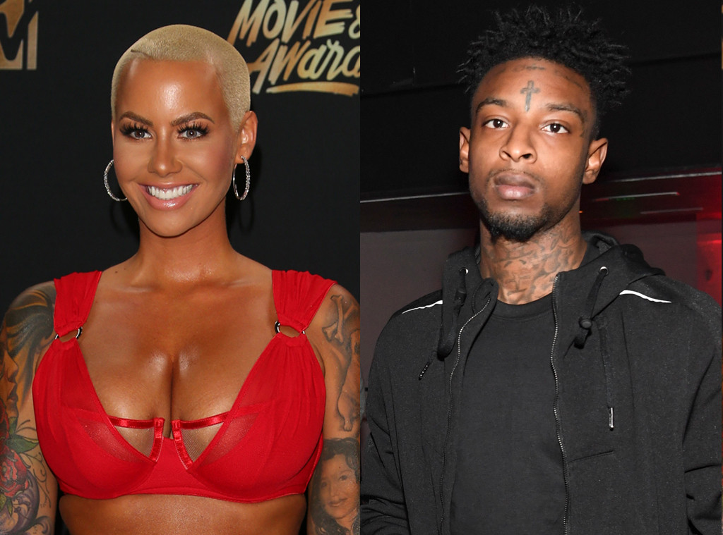 Amber Rose and 21 Savage Make Their Relationship Instagram Official