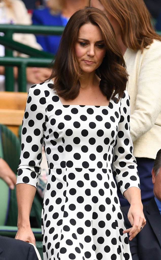 Kate Middleton Debuts Shorter New Haircut at Wimbledon Ahead of Family ...