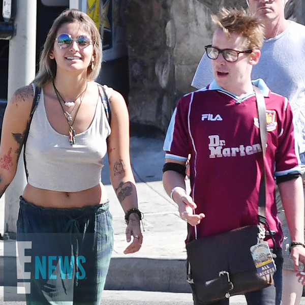 Macaulay Culkin And Goddaughter Paris Jackson Get Matching Tattoos E Online