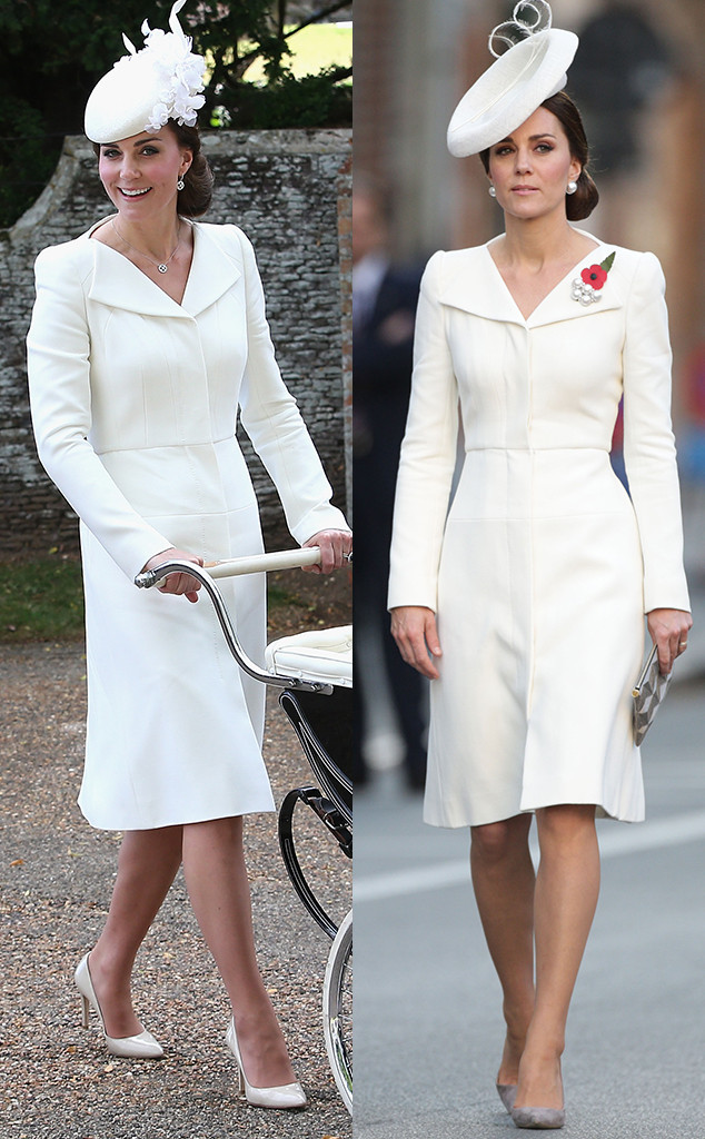 Alexander McQueen Coat Dress from Kate Middleton's Recycled Looks | E! News