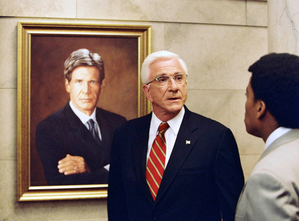 Leslie Nielsen as Baxter Harris in Scary Movie 3 and 4 from Stars ...