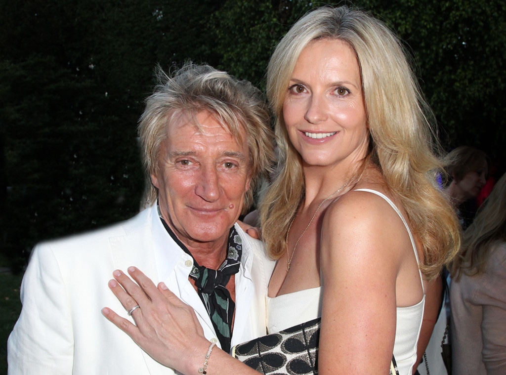 Rod Stewart and Wife Penny Renew Vows, Donate Wedding Money