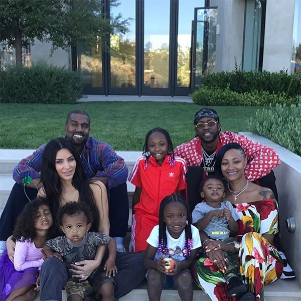 Kim Kardashian, Kanye West, North West, Saint West, 2 Chainz, Wife, Kids, Family, Pre-Fourth of July