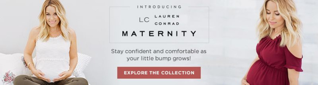 LC Lauren Conrad Branches into Maternity