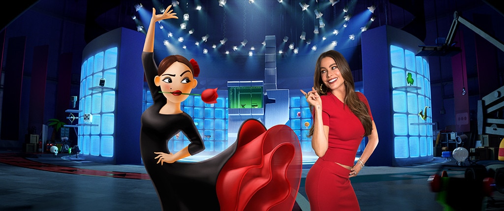 Flamenca (Sofia Vergara) from Meet the Characters From The Emoji Movie