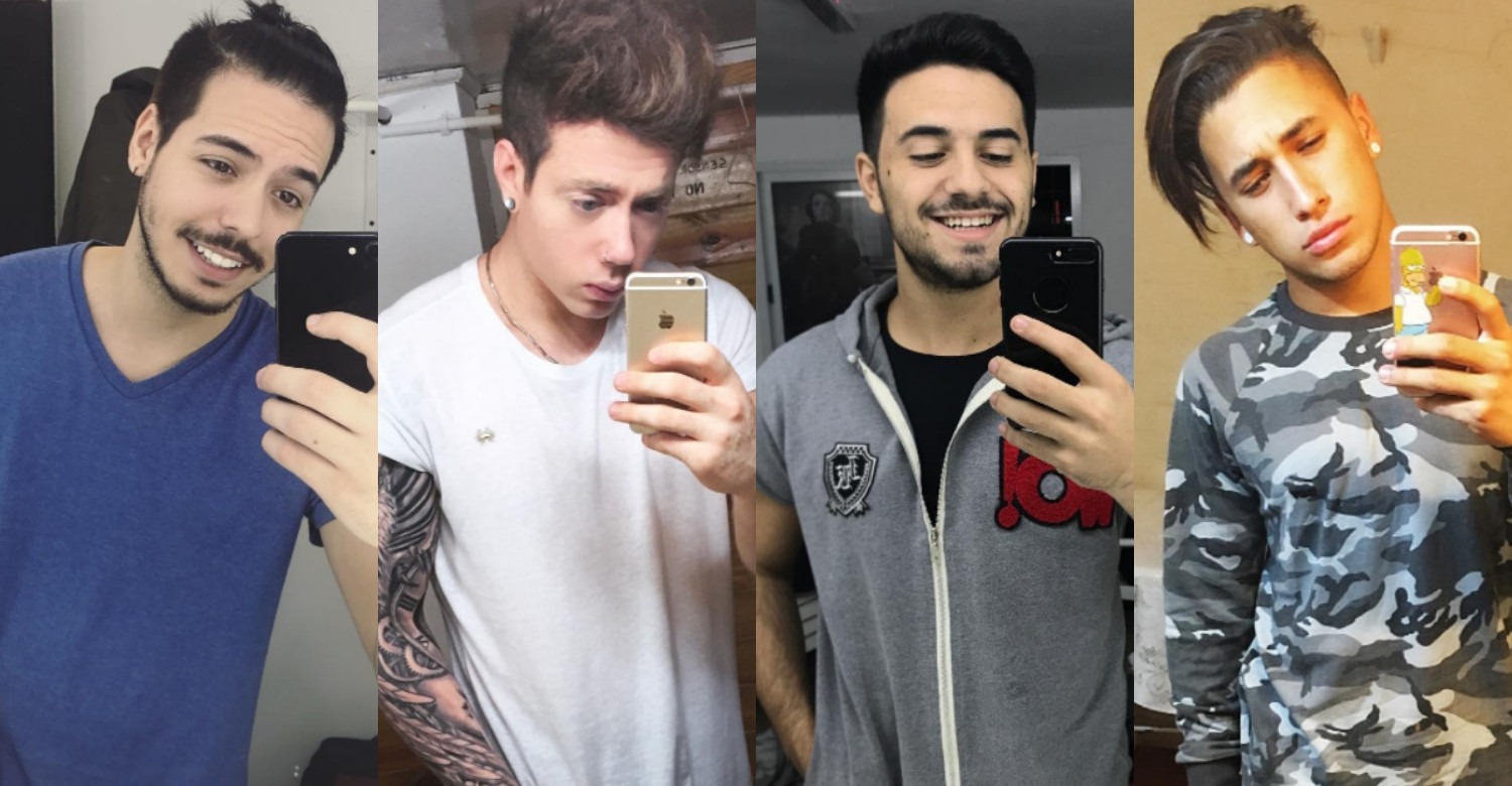 Fabricio Lemus, Lucas Castel, Yao Cabrera, Gonzalo Fonseca