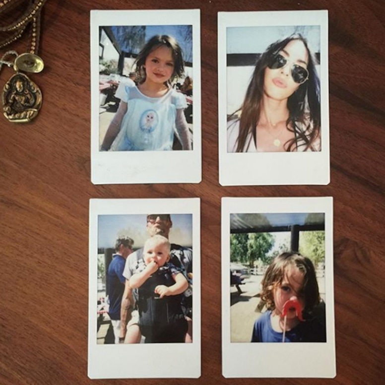 Megan Fox, Bodhi, Journey, Noah, Brian Austin Green